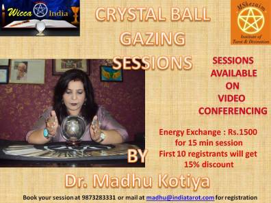 crystal ball gazing session